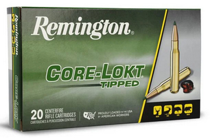 REM CORE-LOKT 7MM-08 140GR TIPPED 20/10 - Ammunition